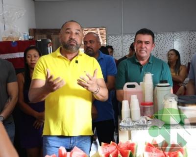 Visita do pré candidato Roberto Costa nos municípios de Bacabal 