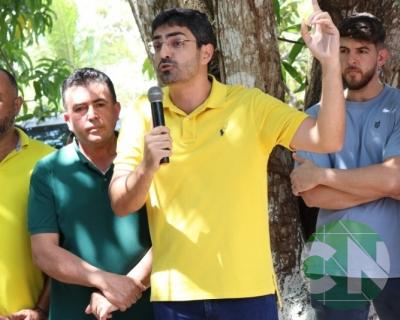 Visita do pré candidato Roberto Costa nos municípios de Bacabal 