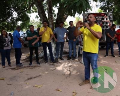 Visita do pré candidato Roberto Costa nos municípios de Bacabal 