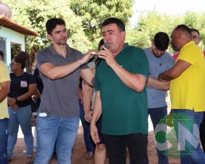 Visita do pré candidato Roberto Costa nos municípios de Bacabal 