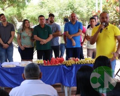 Visita do pré candidato Roberto Costa nos municípios de Bacabal 