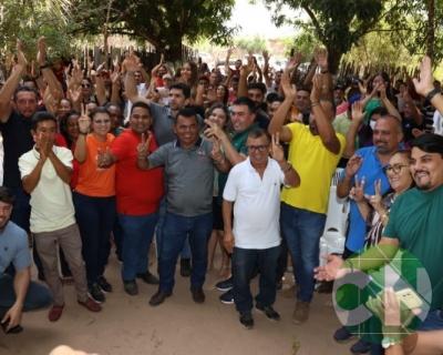 Visita do pré candidato Roberto Costa nos municípios de Bacabal 