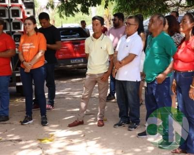 Visita do pré candidato Roberto Costa nos municípios de Bacabal 