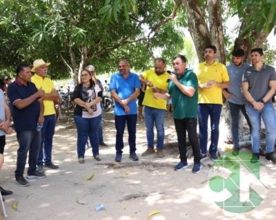 Visita do pré candidato Roberto Costa nos municípios de Bacabal 