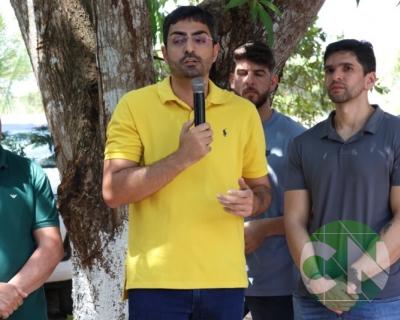 Visita do pré candidato Roberto Costa nos municípios de Bacabal 