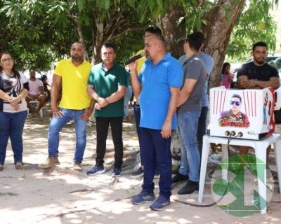 Visita do pré candidato Roberto Costa nos municípios de Bacabal 