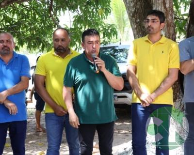 Visita do pré candidato Roberto Costa nos municípios de Bacabal 