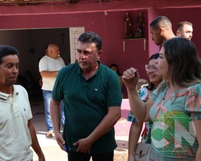 Visita do pré candidato Roberto Costa nos municípios de Bacabal 