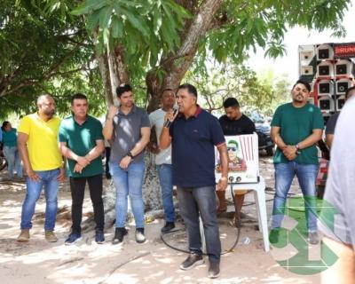 Visita do pré candidato Roberto Costa nos municípios de Bacabal 