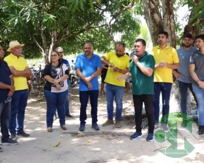 Visita do pré candidato Roberto Costa nos municípios de Bacabal 
