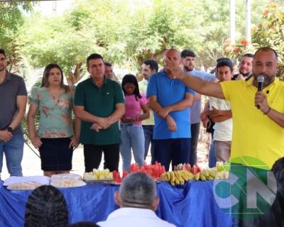 Visita do pré candidato Roberto Costa nos municípios de Bacabal 