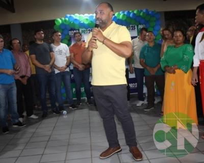 Reunião a convite do Partido Renovação Democrática (PRD)