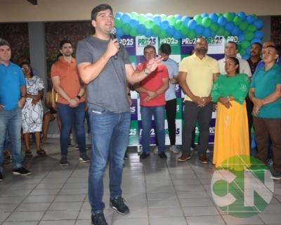 Reunião a convite do Partido Renovação Democrática (PRD)