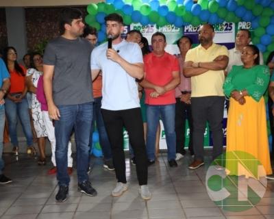 Reunião a convite do Partido Renovação Democrática (PRD)