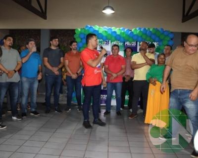 Reunião a convite do Partido Renovação Democrática (PRD)