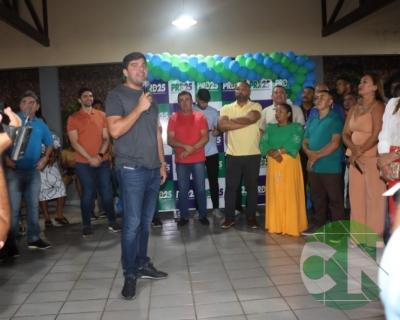 Reunião a convite do Partido Renovação Democrática (PRD)