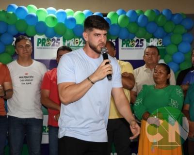 Reunião a convite do Partido Renovação Democrática (PRD)