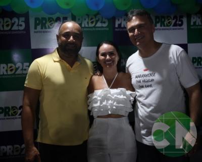 Reunião a convite do Partido Renovação Democrática (PRD)