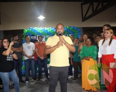 Reunião a convite do Partido Renovação Democrática (PRD)