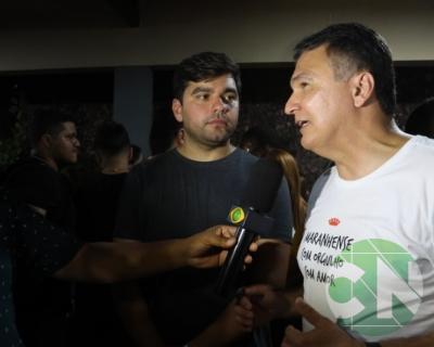 Reunião a convite do Partido Renovação Democrática (PRD)