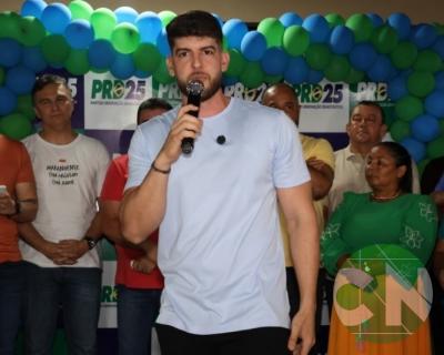 Reunião a convite do Partido Renovação Democrática (PRD)