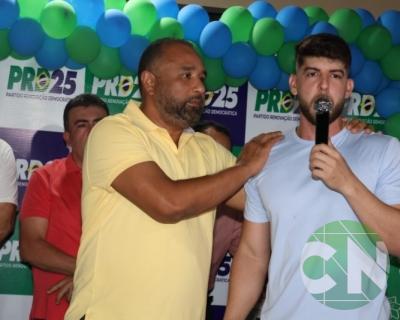 Reunião a convite do Partido Renovação Democrática (PRD)