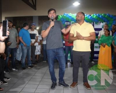 Reunião a convite do Partido Renovação Democrática (PRD)