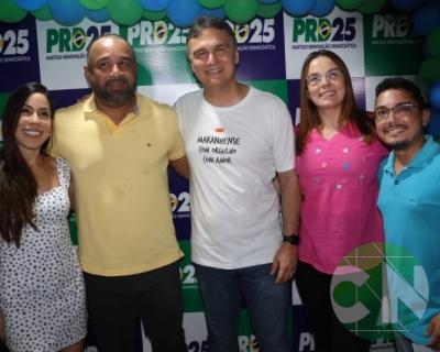 Reunião a convite do Partido Renovação Democrática (PRD)