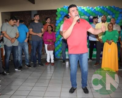 Reunião a convite do Partido Renovação Democrática (PRD)