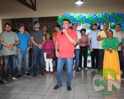 Reunião a convite do Partido Renovação Democrática (PRD)