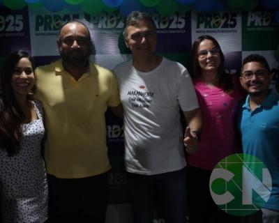 Reunião a convite do Partido Renovação Democrática (PRD)