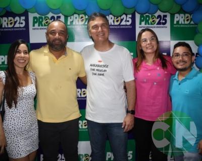 Reunião a convite do Partido Renovação Democrática (PRD)