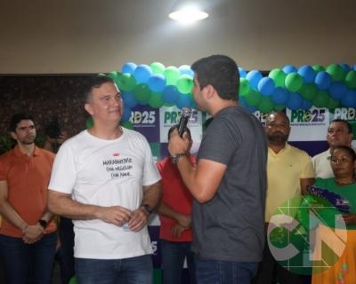 Reunião a convite do Partido Renovação Democrática (PRD)