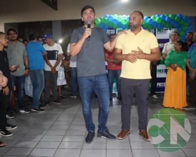 Reunião a convite do Partido Renovação Democrática (PRD)