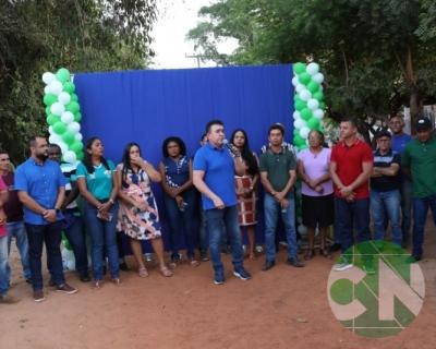 Entrega de novos veículos no povoado Seco das Mulatas