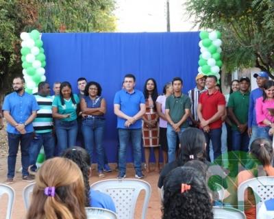 Entrega de novos veículos no povoado Seco das Mulatas