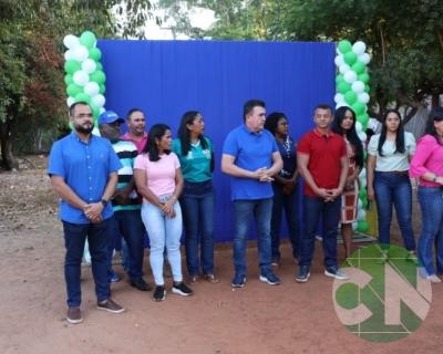 Entrega de novos veículos no povoado Seco das Mulatas