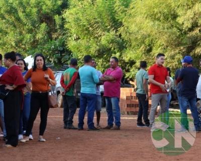 Entrega de novos veículos no povoado Seco das Mulatas