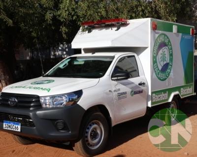 Entrega de novos veículos no povoado Seco das Mulatas