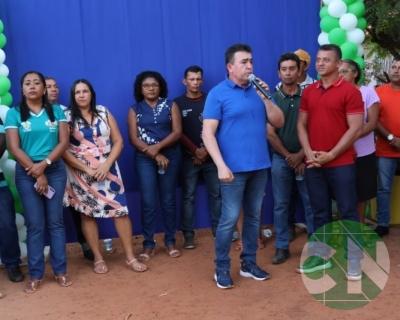 Entrega de novos veículos no povoado Seco das Mulatas