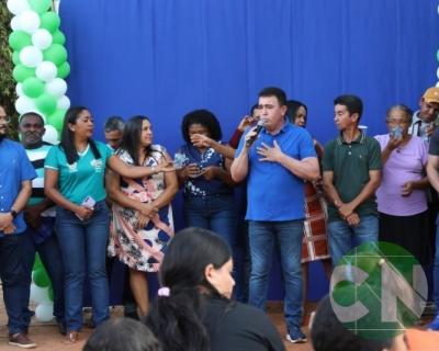 Entrega de novos veículos no povoado Seco das Mulatas