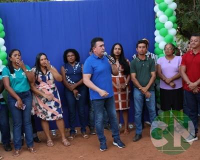 Entrega de novos veículos no povoado Seco das Mulatas