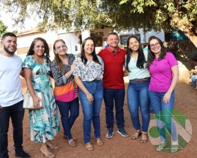 Entrega de novos veículos no povoado Seco das Mulatas