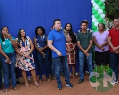 Entrega de novos veículos no povoado Seco das Mulatas