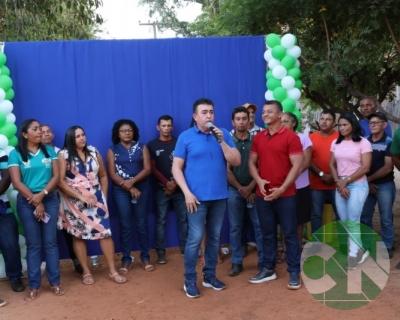 Entrega de novos veículos no povoado Seco das Mulatas