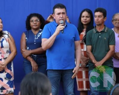 Entrega de novos veículos no povoado Seco das Mulatas
