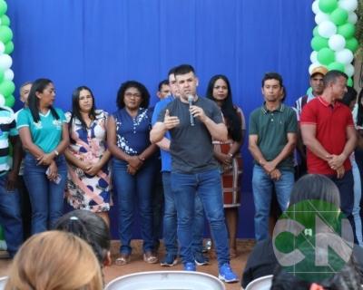 Entrega de novos veículos no povoado Seco das Mulatas