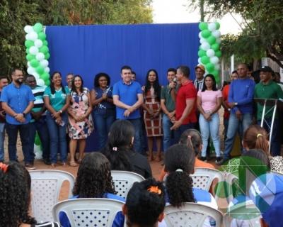 Entrega de novos veículos no povoado Seco das Mulatas