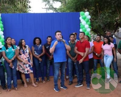 Entrega de novos veículos no povoado Seco das Mulatas