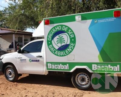 Entrega de novos veículos no povoado Seco das Mulatas